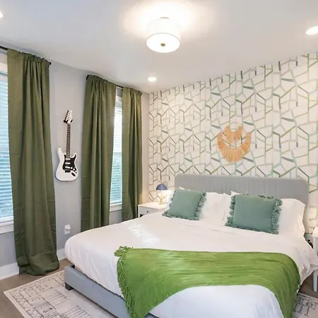 3 King Beds In Hip East Nash Home 1 Mile To Dwntn